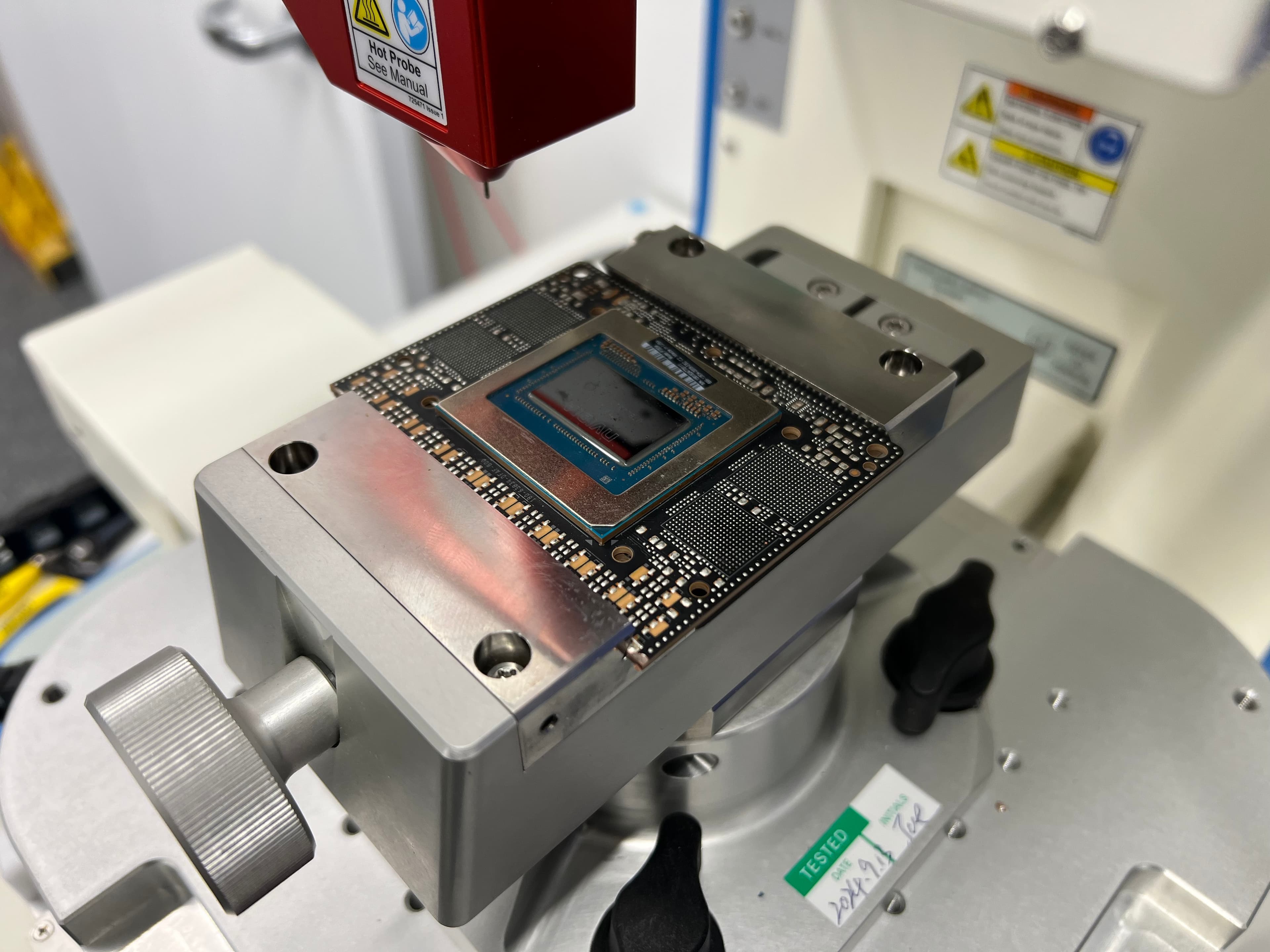CAD model of the custom semiconductor vise