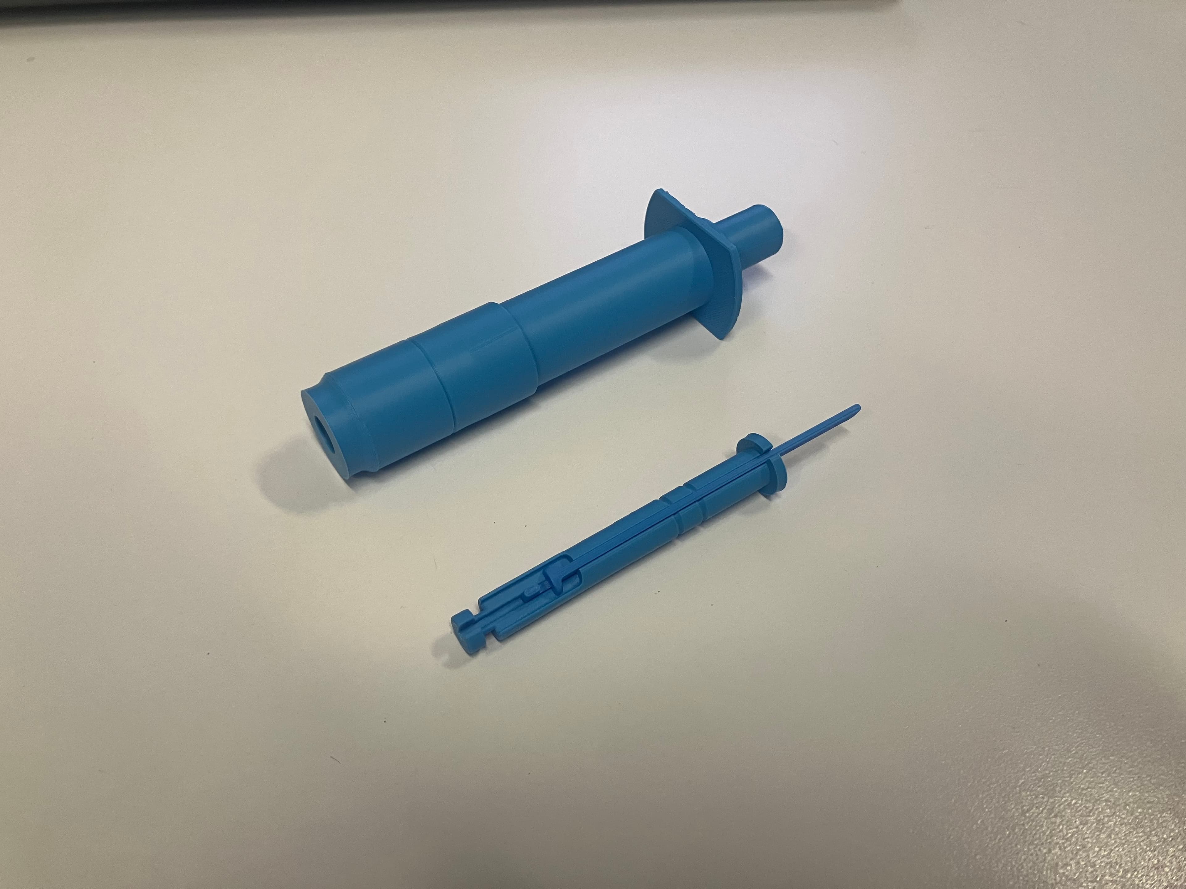 Assembled 3D-printed prototype of the O-ring installation tool