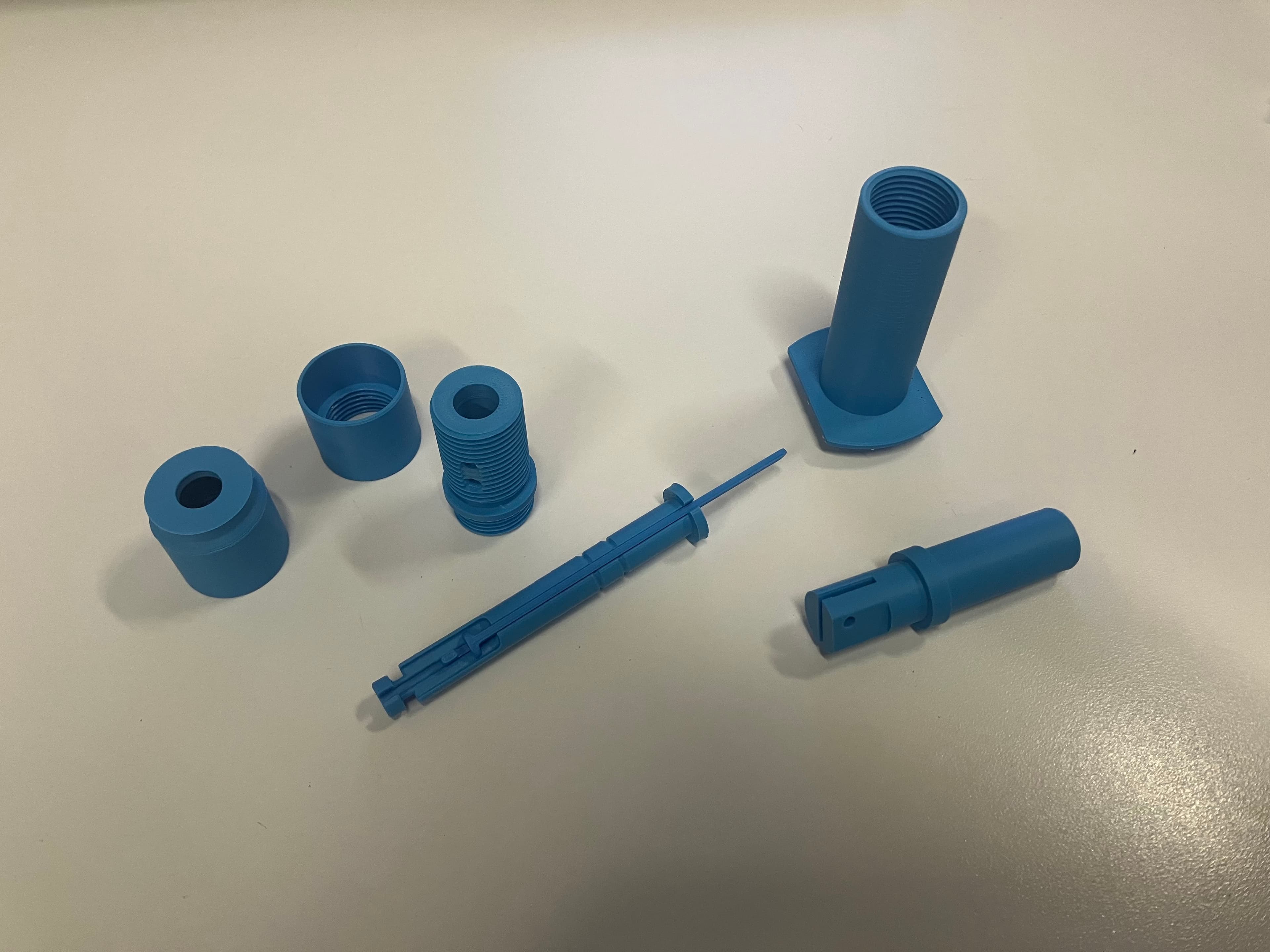 Individual 3D-printed O-ring installation tool components