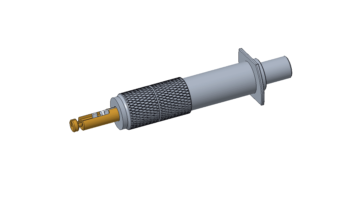 Creo CAD model of the redesigned O-ring installation tool