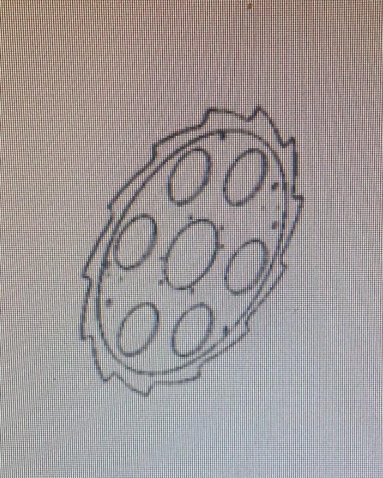 Simplified dimensional schematic of the Pepsi canning gear